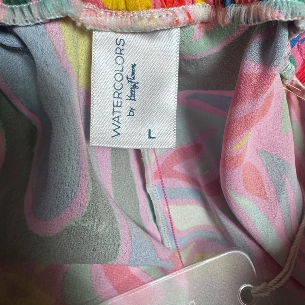 NWT Kenny florets resort short. Sz l - Picture 9 of 10